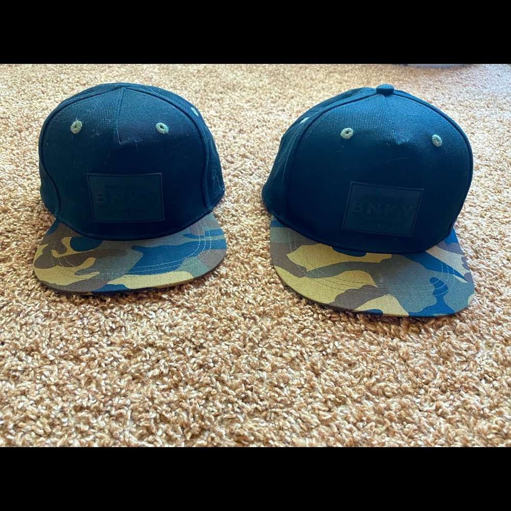 BinkyBro youth and infant hat. Like new